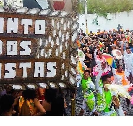 Hostel Canto Dos Artistas Олинда Экстерьер фото